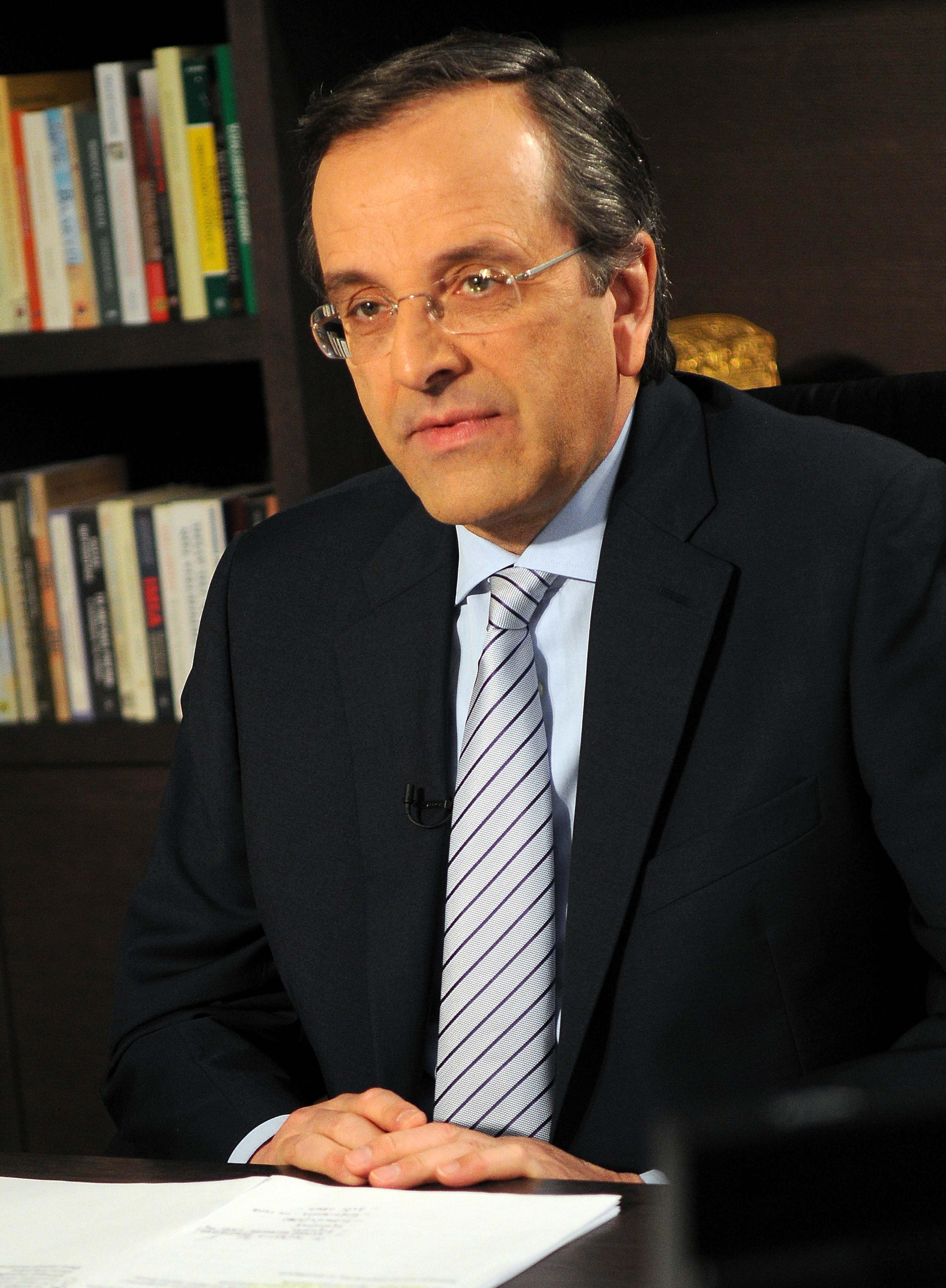 Χωρίς αυτοδυναμία πάμε σε ακυβερνησία και επαναληπτικές εκλογές, λέει ο Αντ.Σαμαράς