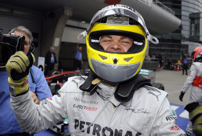Grand Prix Κίνας 2012: O N. Rosberg γράφει ιστορία για την Mercedes