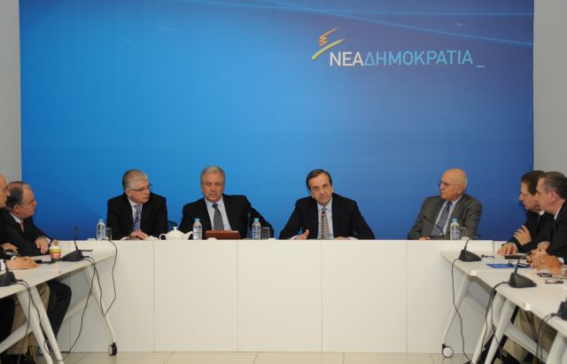 Καθαρή εντολή για να κυβερνήσει με λυμένα χέρια ζητά ο Αντώνης Σαμαράς