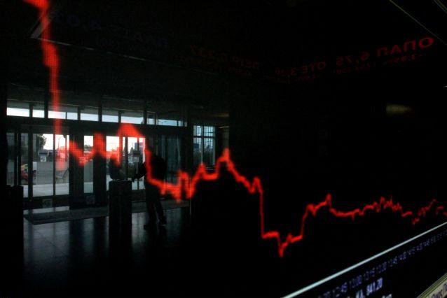 Σε απώλειες 1,75% οδήγησε το ΧΑ η μεγάλη πτώση των τραπεζών
