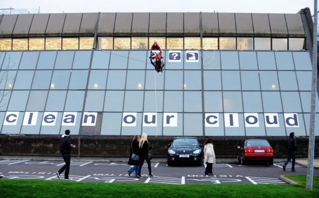 Greenpeace: «Καθαρίστε το cloud από τον άνθρακα»