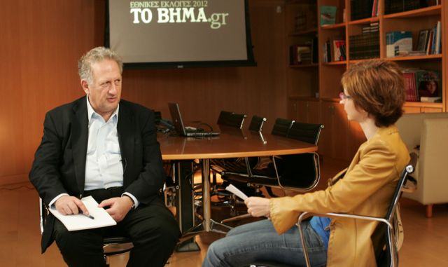 Συνέντευξη του Κώστα Σκανδαλίδη στο ΒΗΜΑ TV
