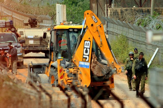 Τείχος χτίζει το Ισραήλ σε τμήμα της μεθορίου με το Λίβανο