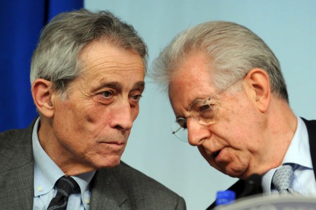 Μάναντζερ για τις περικοπές στο Δημόσιο θα διορίσει ο Μάριο Μόντι