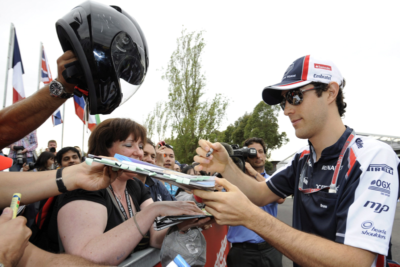 Bruno Senna: «Σκοπός των δοκιμών είναι η συλλογή δεδομένων»