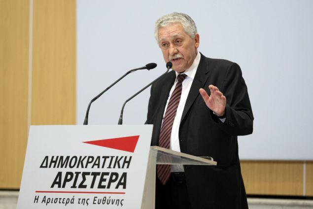 Η αλλαγή συσχετισμών φέρνει και αλλαγή πολιτικών, τόνισε ο Φώτης Κουβέλης