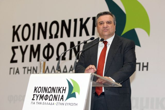 Μόνη διέξοδος μία φιλοευρωπαϊκή κυβέρνηση συνεργασίας, είπε ο Χ.Καστανίδης