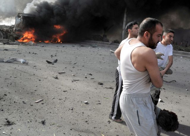 Μακελειό με 55 νεκρούς και 370 τραυματίες σε επιθέσεις αυτοκτονίας στη Δαμασκό