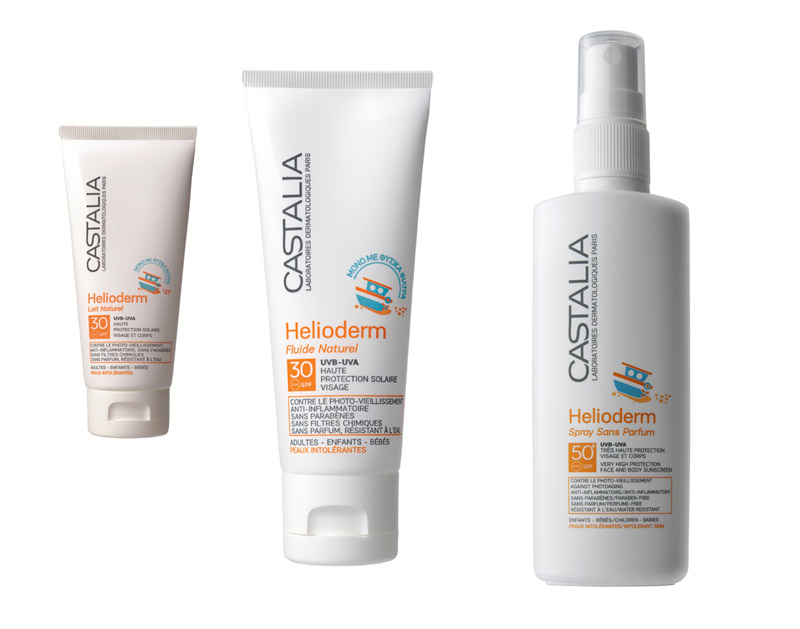 Helioderm: Όμορφη προστατευμένη από τον ήλιο επιδερμίδα