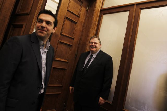 Ολοκληρώθηκε η συνάντηση Βενιζέλου-Τσίπρα στο πλαίσιο των διερευνητικών επαφών