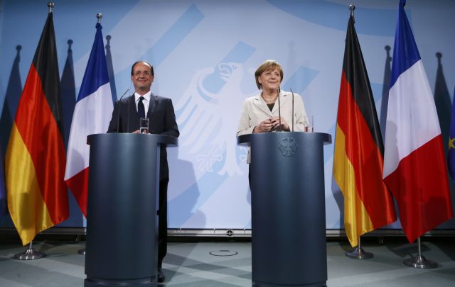 Η Ελλάδα ανήκει στο ευρώ αλλά πρέπει να τηρήσει τις δεσμεύσεις, λένε Μέρκελ-Ολάντ