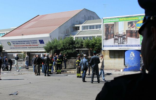 Αιματηρή έκρηξη έξω από λύκειο του Μπρίντιζι