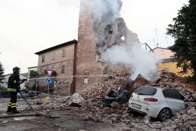 Έξι νεκροί μετά από σεισμό 6 βαθμών στη βόρεια Ιταλία