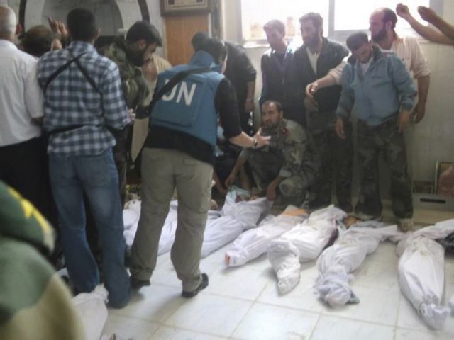 Για σφαγή «αδιακρίτως» στη συριακή Χούλα μιλά ο επικεφαλής της αποστολής του ΟΗΕ
