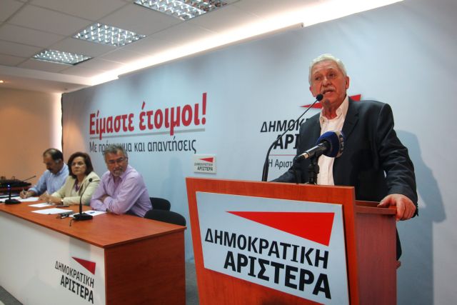 «Κενό γράμμα τα προεκλογικά συνθήματα ΝΔ, ΣΥΡΙΖΑ και ΠΑΣΟΚ» λέει ο Φ.Κουβέλης