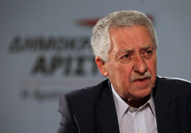 «Χαϊδεύει αυτιά» η πρόταση για κατάργηση του μνημονίου, είπε ο Φ.Κουβέλης