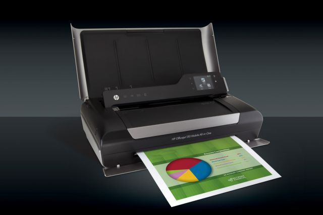 Φορητός εκτυπωτής, scanner και φωτοαντιγραφικό από την Hewlett Packard