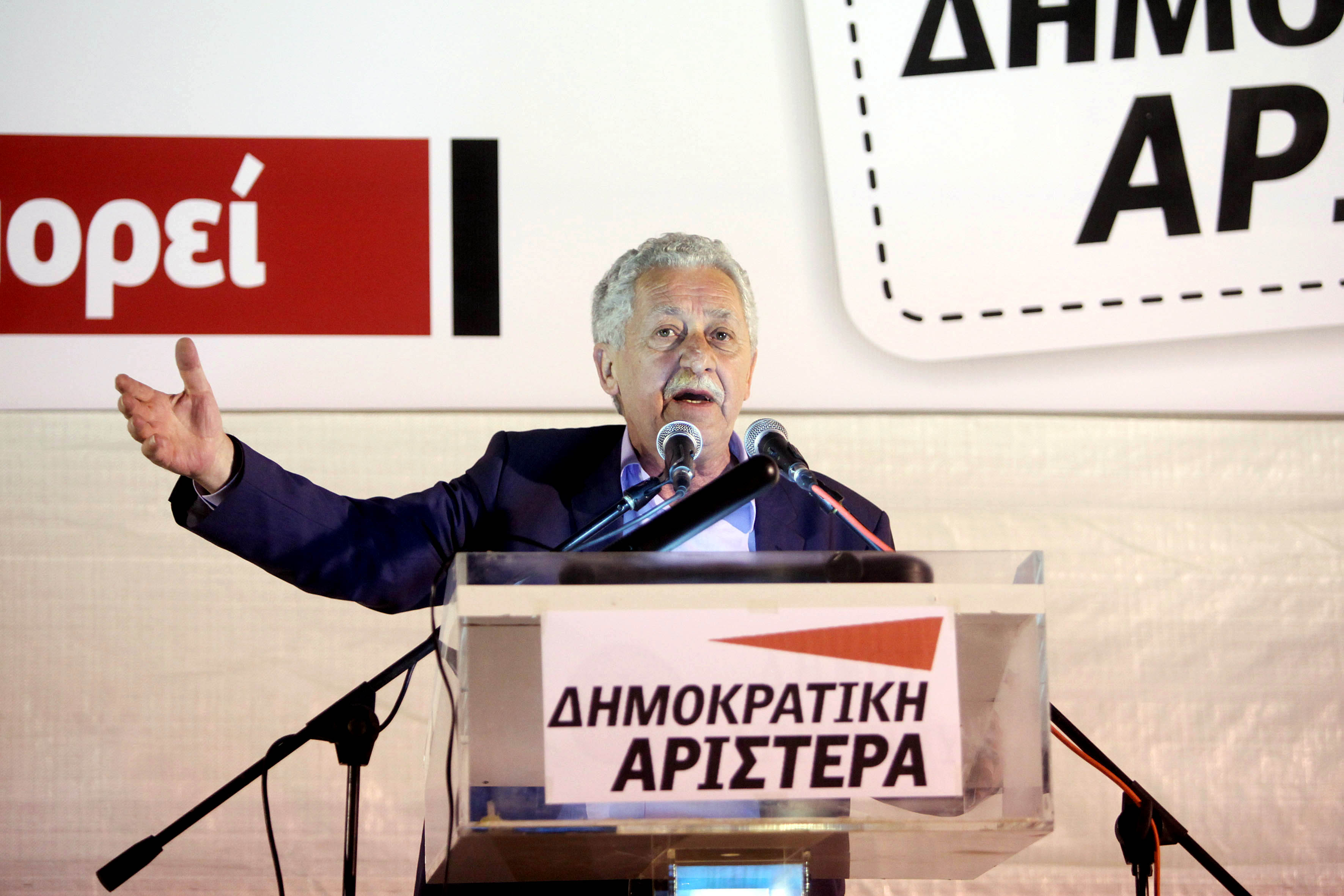 Η χώρα δεν θα μείνει ακυβέρνητη, λέει ο Φώτης Κουβέλης