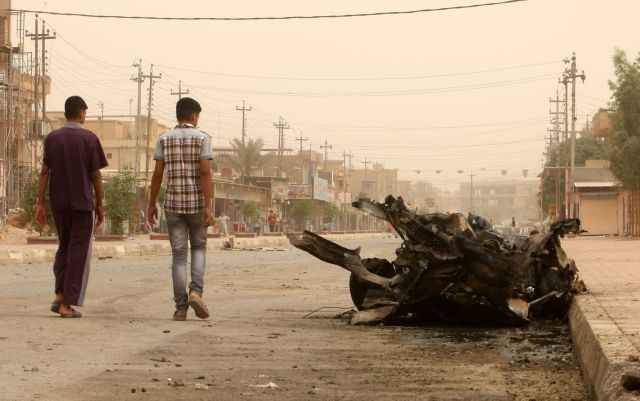 Αιματηρή βομβιστική επίθεση στο κέντρο της Βαγδάτης