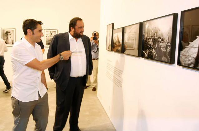 Ο Βαλβέρδε παρουσίασε τα έργα του παρουσία Μαρινάκη