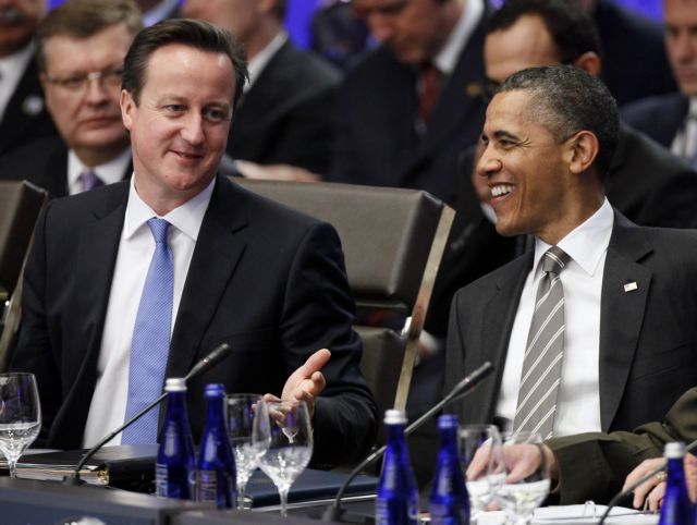 Η κρίση στην Ευρωζώνη στο επίκεντρο τηλεφωνικής συνομιλίας Ομπάμα-Κάμερον