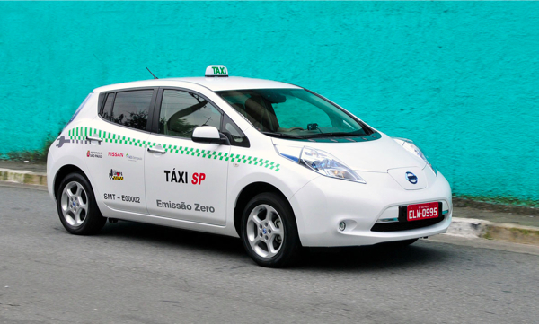 Πιλοτικό πρόγραμμα ηλεκτροκίνητων ταξί στο Σάο Πάολο
