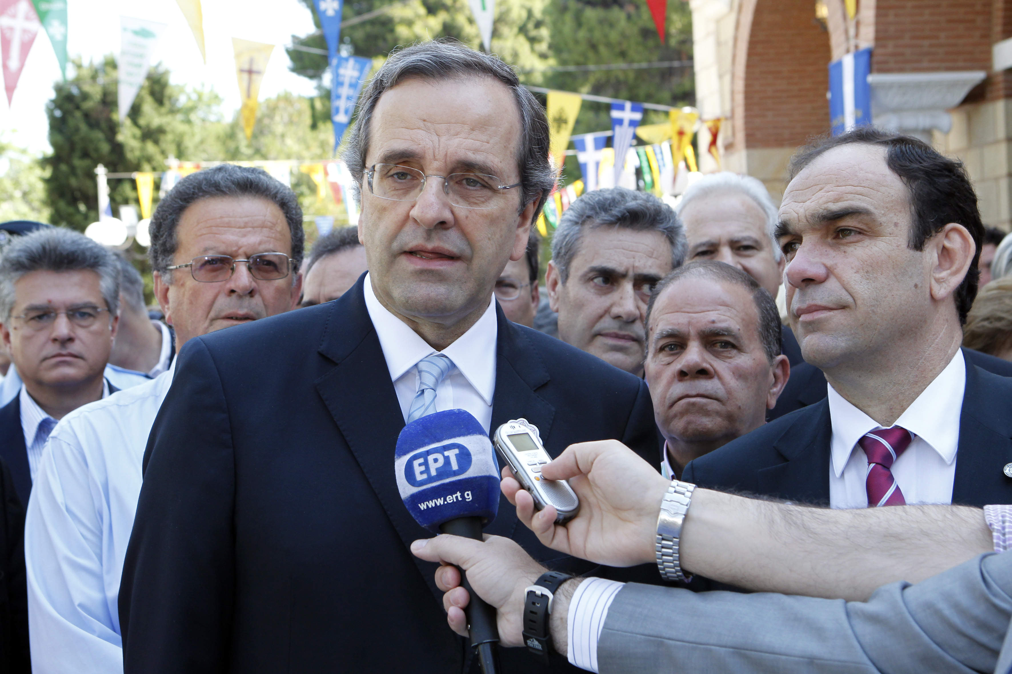 Η ασφάλεια αποτελεί ιερό δικαίωμα, δήλωσε ο Αντ.Σαμαράς από τον Αγ. Παντελεήμονα