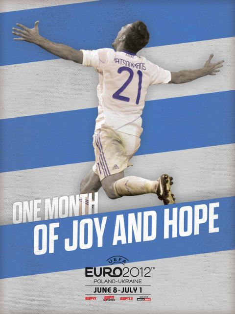 Μήνας χαράς και ελπίδας για την Ελλάδα το EURO 2012