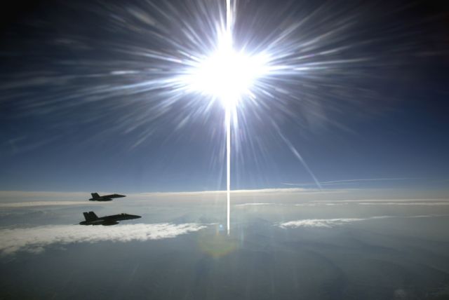 Eπικίνδυνο περισταστικό με είσοδο τουρκικών μαχητικών στο Αιγαίο