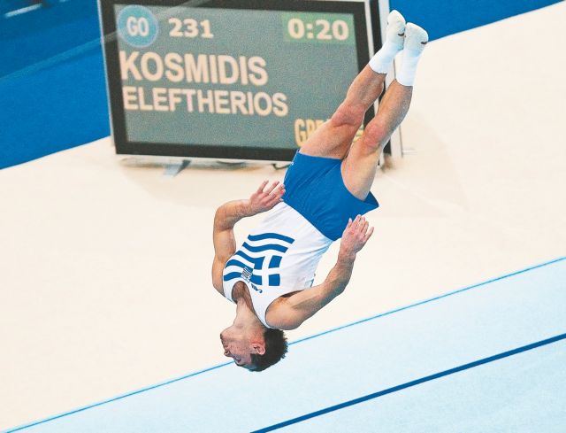 «Χρυσός» ο Κοσμίδης στη Γάνδη, μετάλλια και για Πετρούνια, Μιλλούση