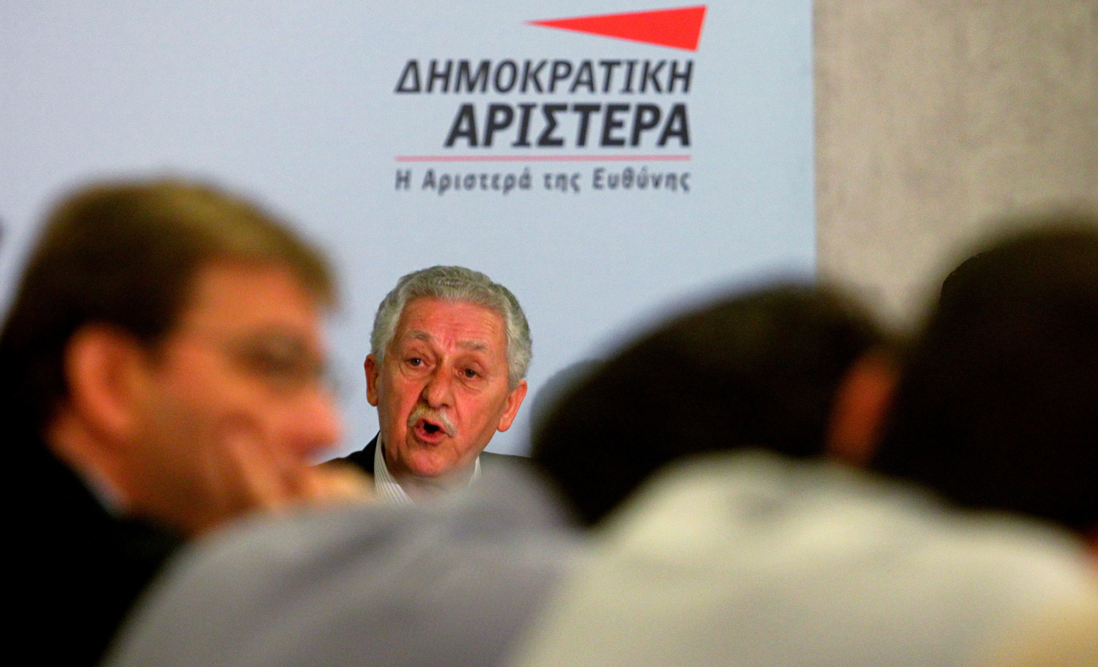 Να έρθει η ΔΗΜΑΡ τρίτο κόμμα ζήτησε ο Φώτης Κουβέλης από το Ηράκλειο