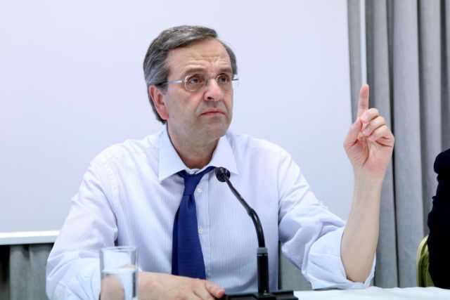 Έξοδος της Ελλάδας από την ΕΕ σημαίνει απώλεια 3,5 δισ. το χρόνο, είπε ο Αντ.Σαμαράς