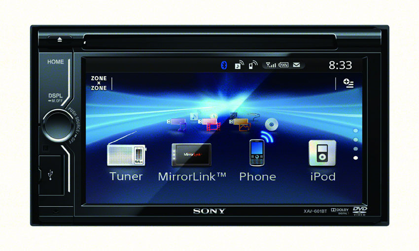Sony XAV-601BT | Μονάδα AV από τη Sony αξιοποιεί το smartphone στο αυτοκίνητο