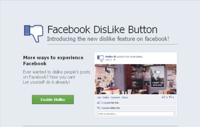 Dislike στο Facebook | Απάτη με το κουμπί του μίσους στο Facebook