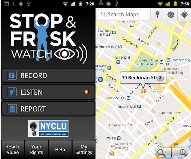 App για την καταγραφή των ελέγχων της αστυνομίας στο δρόμο