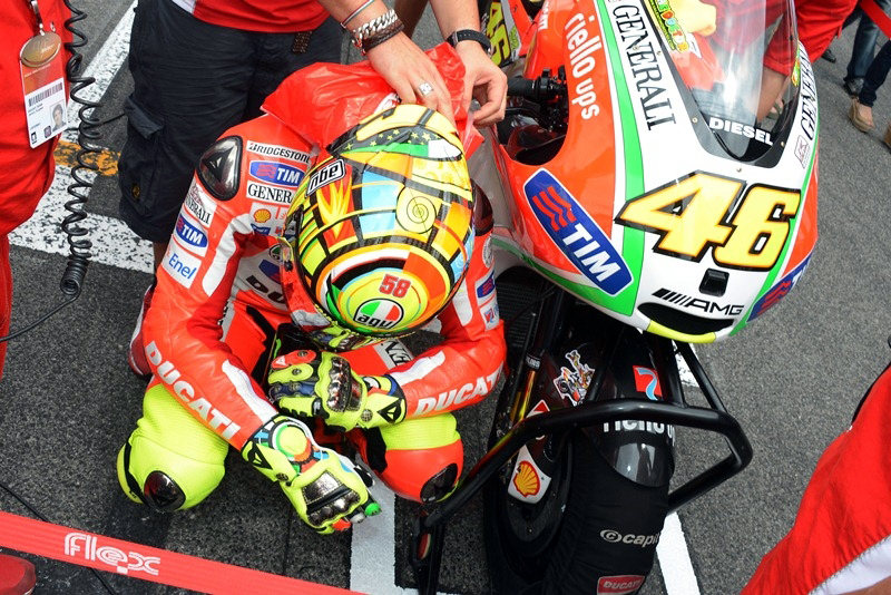 Silverstone 2012 – V. Rossi: «Στο Brno θα μάθετε τι θα κάνω στο μέλλον. Τώρα προσεύχομαι να συνεχιστεί η βροχή»