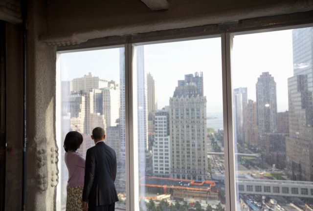 «Σας θυμόμαστε»: οι λέξεις του Μπ.Ομπάμα στο Παγκόσμιο Κέντρο Εμπορίου