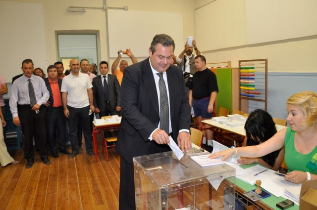 Με αυτοπεποίθηση, ενότητα και αγώνα θα παραμείνουμε στο ευρώ, είπε ο Π.Καμμένος