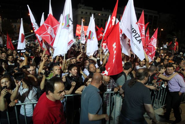 Θεαματική άνοδος για τον ΣΥΡΙΖΑ στις εκλογές της 17ης Ιουνίου