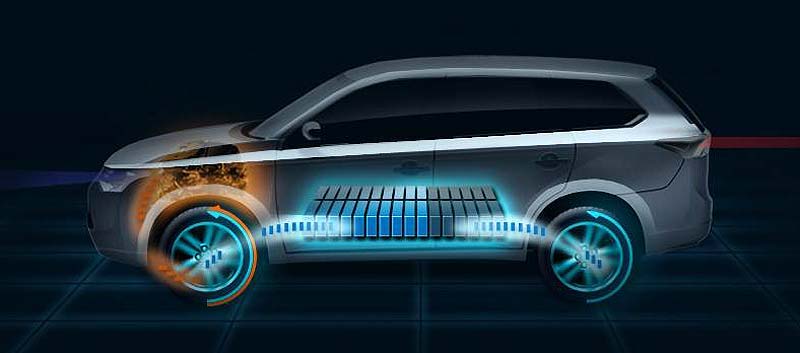 Mitsubishi Outlander 2013: Υβριδική απόβαση σε γαλλικό έδαφος