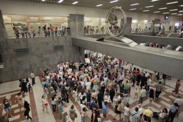 Η Λυρική στο Μετρό του Συντάγματος για την Ευρωπαϊκή Ημέρα Μουσικής