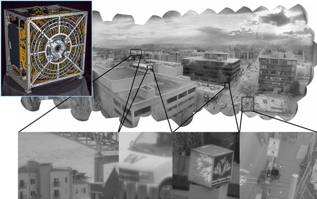 Κάμερα Gigapixel βλέπει κέρμα από απόσταση ενός χιλιομέτρου