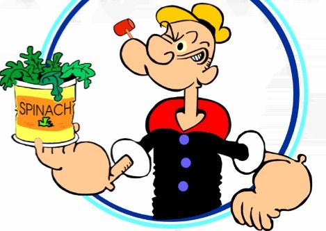 Ο Ποπάι δικαιώνεται, το σπανάκι όντως δυναμώνει τους μυς