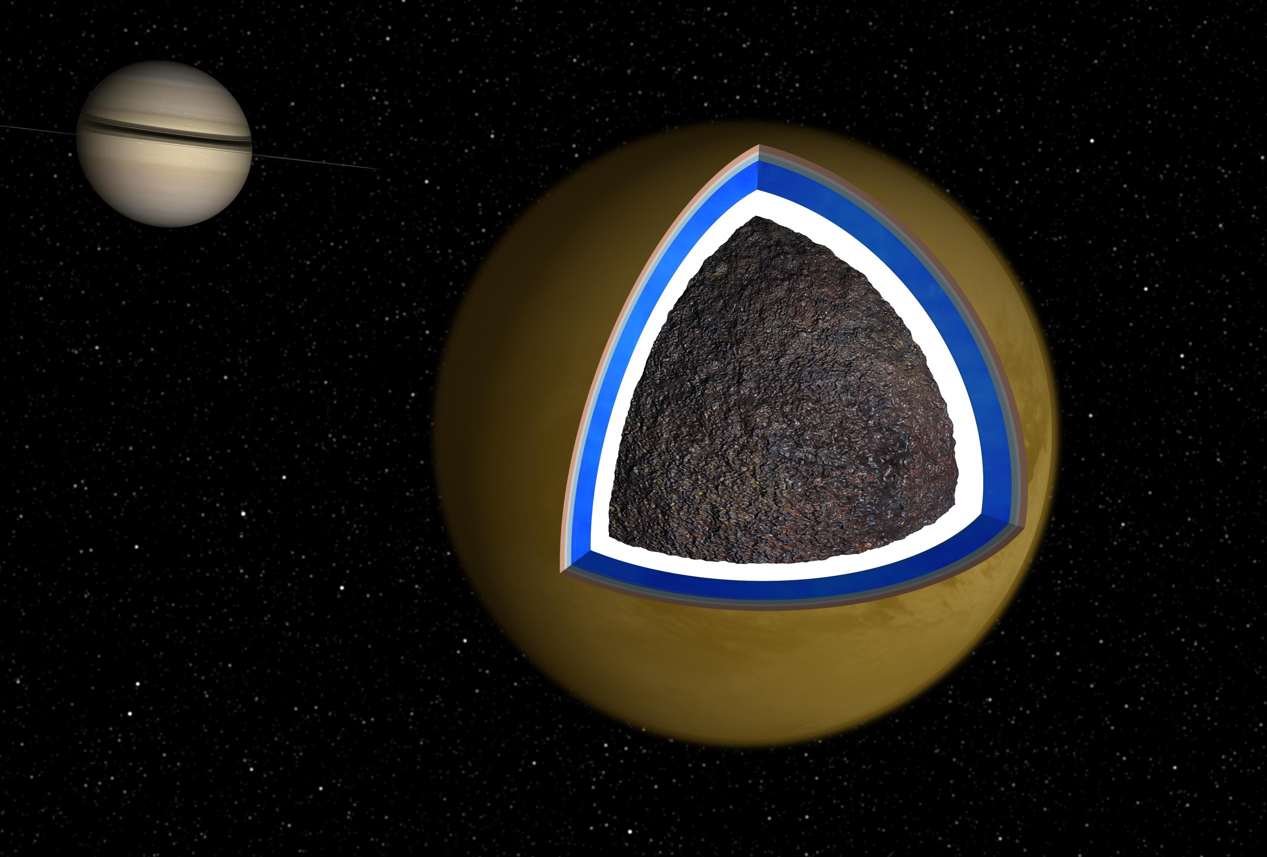 Υπόγειος ωκεανός στον Τιτάνα «μεγαλύτερος από όλους τους ωκεανούς της Γης μαζί»