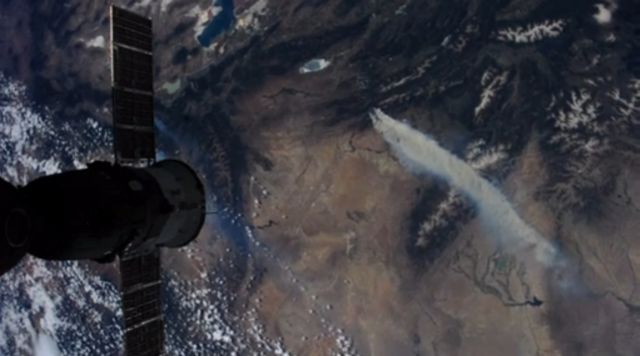 Οι πυρκαγιές του Κολοράντο σε βίντεο από τον Διεθνή Διαστημικό Σταθμό