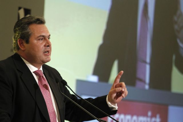 Σταθερό οικονομικό πλαίσιο για την προσέλκυση επενδύσεων προτείνει ο Π.Καμμένος