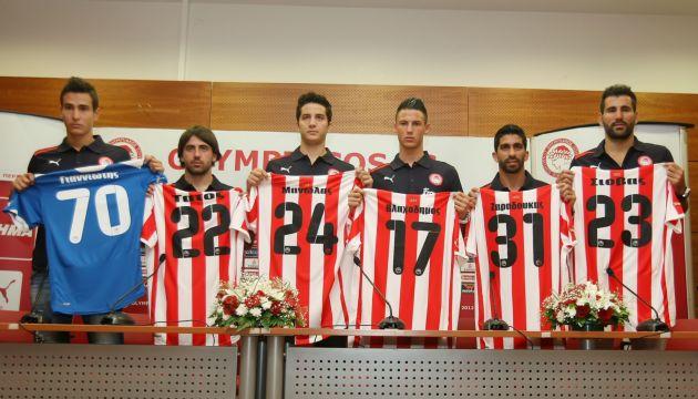 Έτοιμοι για όλα παρουσιάστηκαν οι… νέοι του Ολυμπιακού