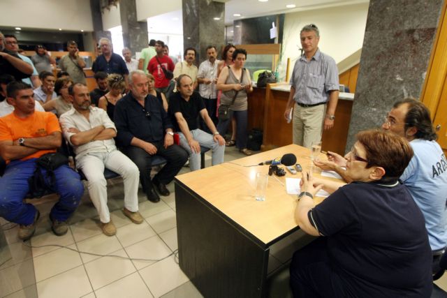 «Όχι» στην ιδιωτικοποίηση του νερού λέει η Αλέκα Παπαρήγα