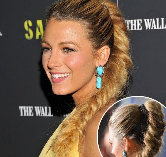 Η πλεξούδα-ψαροκόκκαλο της Blake Lively από την πρεμιέρα του Savages