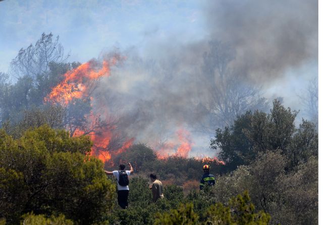 Πυρκάγιες το Σάββατο σε Παπάγου, Κερατέα και Σέιχ Σου